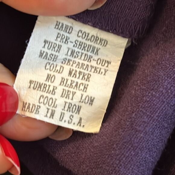 NWT vintage Russ Berens purple linen sleeveless button front maxi dress - Picture 9 of 9